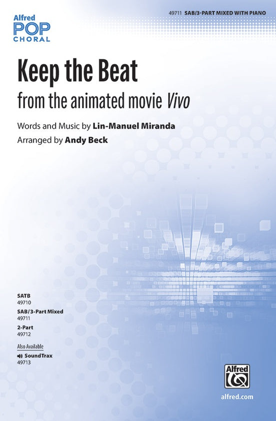 Keep the Beat - SAB/3 Part Mixed Choral Octavo (Digital Download)