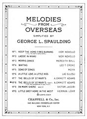 The Bells Of St Mary's (Archive pages) - Piano Duet - 1 Piano, 4 Hands (Digital Download)