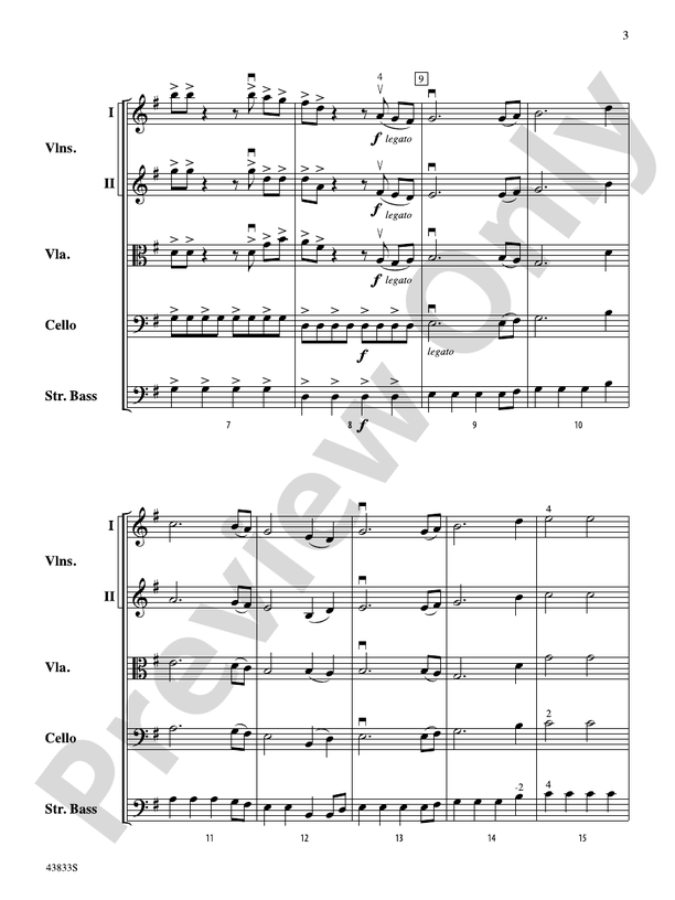 Pirate's Code – String Orchestra Conductor Score & Parts (Digital Download)