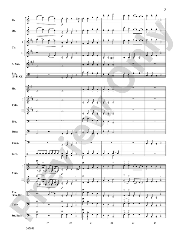 "Surprise" Symphony – Full Orchestra Conductor Score & Parts (Digital Download)
