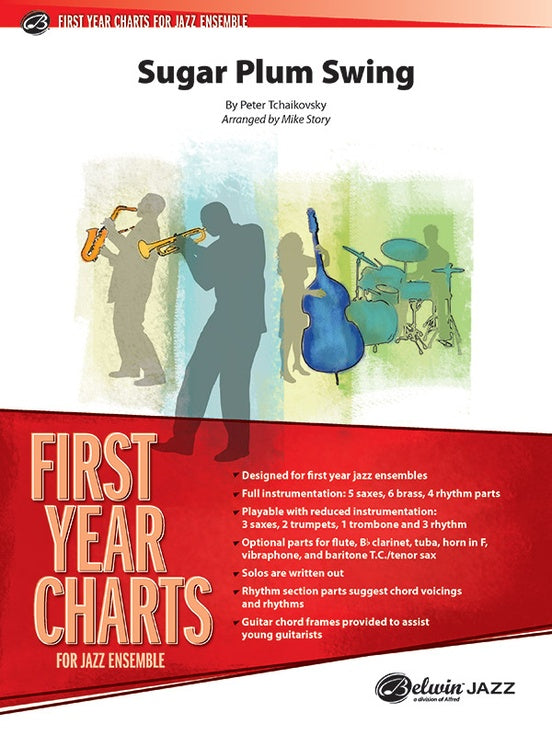 Sugar Plum Swing – Jazz Ensemble Conductor Score & Parts (Digital Download)