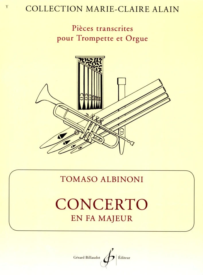 Concerto in F for Trumpet & Piano - Albinoni - Billaudot Editeur