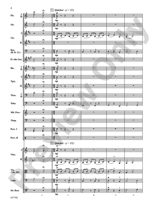 Ancient Echoes of Time – Full Orchestra Conductor Score & Parts (Digital Download)
