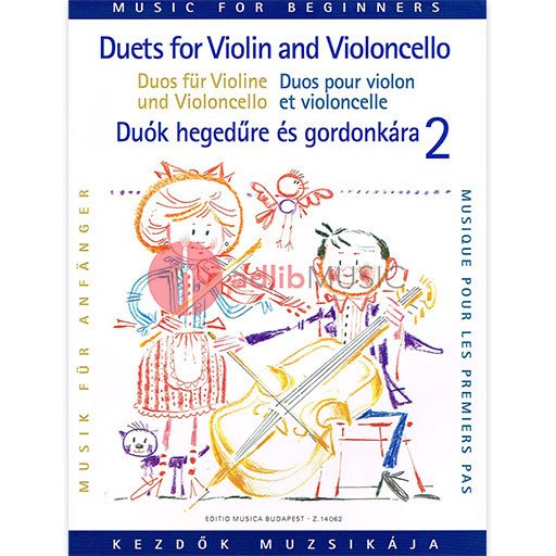 Duets for Beginners Volume 2 - Violin/Cello EMB Z14062