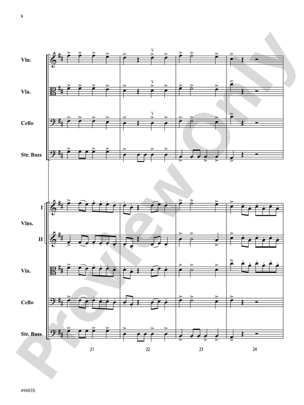 High Hopes (Grade 2-3) - String Orchestra Conductor Score & Parts (Digital Download)