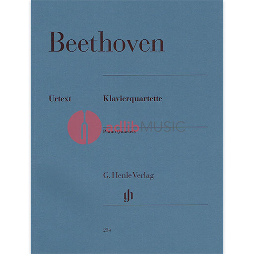 Piano Quartets Score/Parts