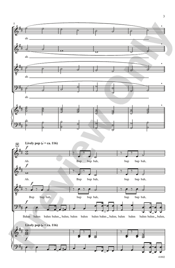 Canon! – SSATB, a cappella Choral Octavo (Digital Download)