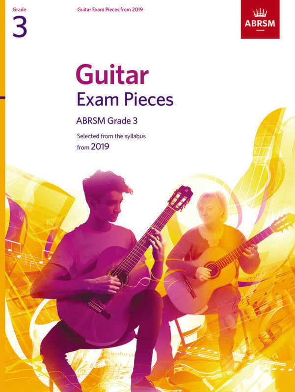 ABRSM Guitar Exam Pieces from 2019 Grade 3 Book - ABRSM ABRSM 9781848499898