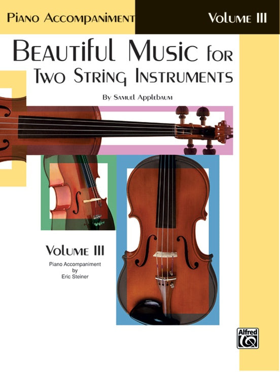 BEAUTIFUL MUSIC FOR 2 STRINGS BK 3 PNO ACC