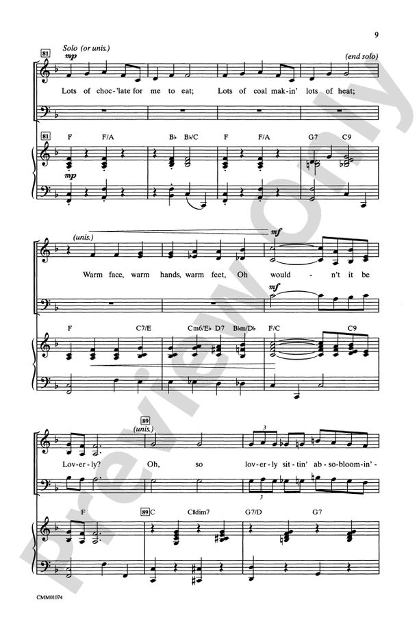 My Fair Lady (Choral Selections) – 3-Part Mixed Choral Octavo (Digital Download)