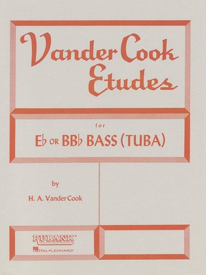 Vandercook Etudes for Bass/Tuba (B.C.) - H.A. VanderCook - Tuba Rubank Publications