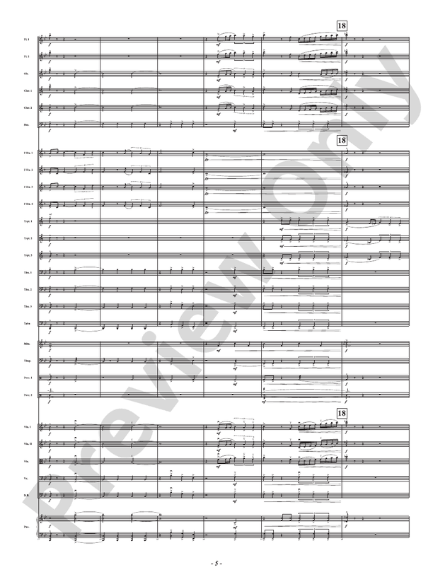 Olympus Calls - Full Orchestra Conductor Score & Parts (Digital Download)