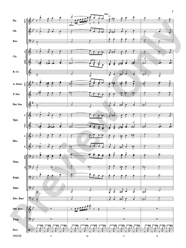 Salute to Broadway - Concert Band Conductor Score & Parts (Digital Download)
