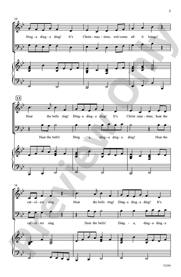 Hear the Bells Ring! - SATB Choral Octavo (Digital Download)