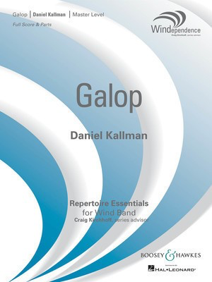 Galop - Daniel Kallman - Boosey & Hawkes Full Score Score