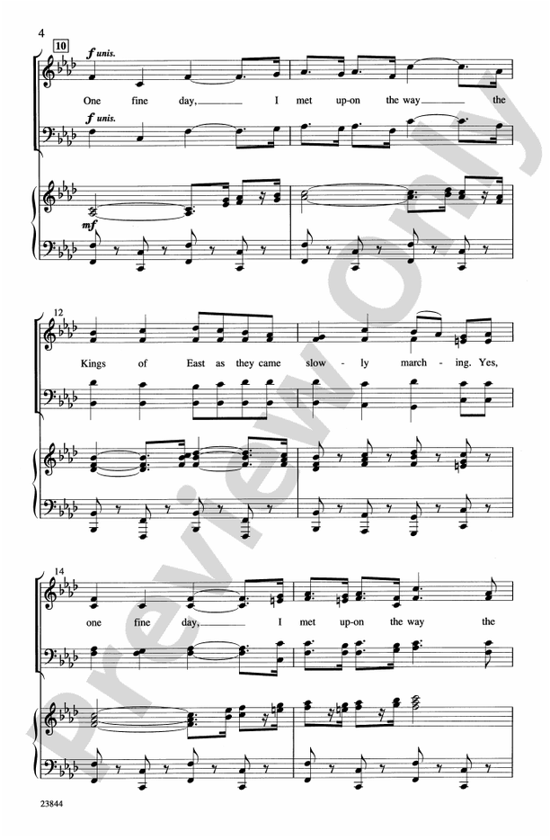 March of the Kings – SATB Choral Octavo (Digital Download)