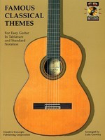 Famous Classical Themes for Easy Guitar - Classical Guitar Lisle Crowley Creative Concepts /CD