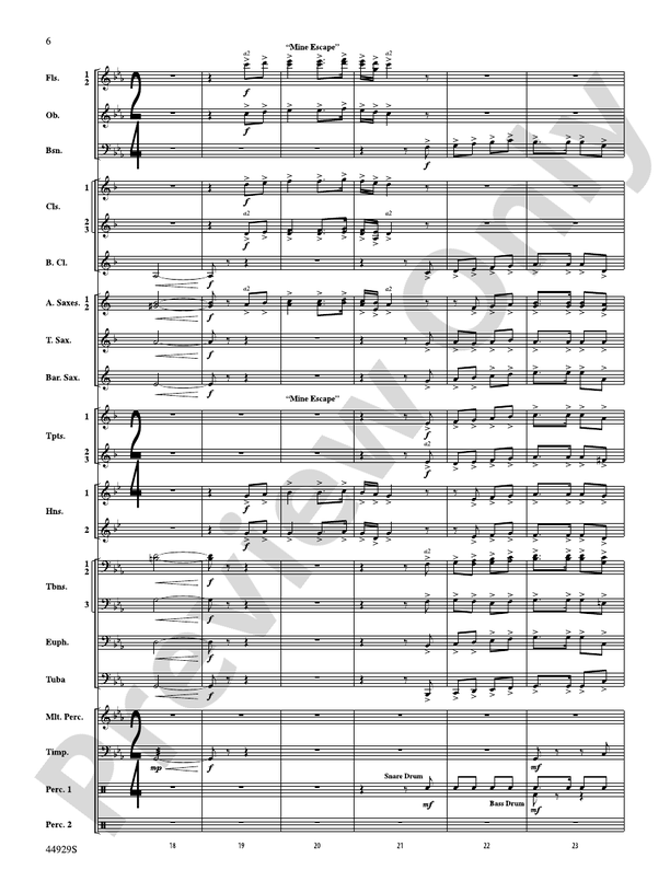 Pan: Highlights from the Warner Bros. Pictures Motion Picture Soundtrack - Concert Band Conductor Score & Parts (Digital Download)
