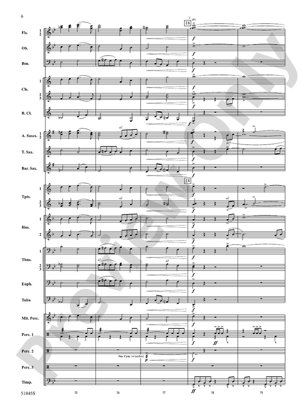 Tirelessly Through the Night... - Concert Band Conductor Score & Parts(Digital Download)
