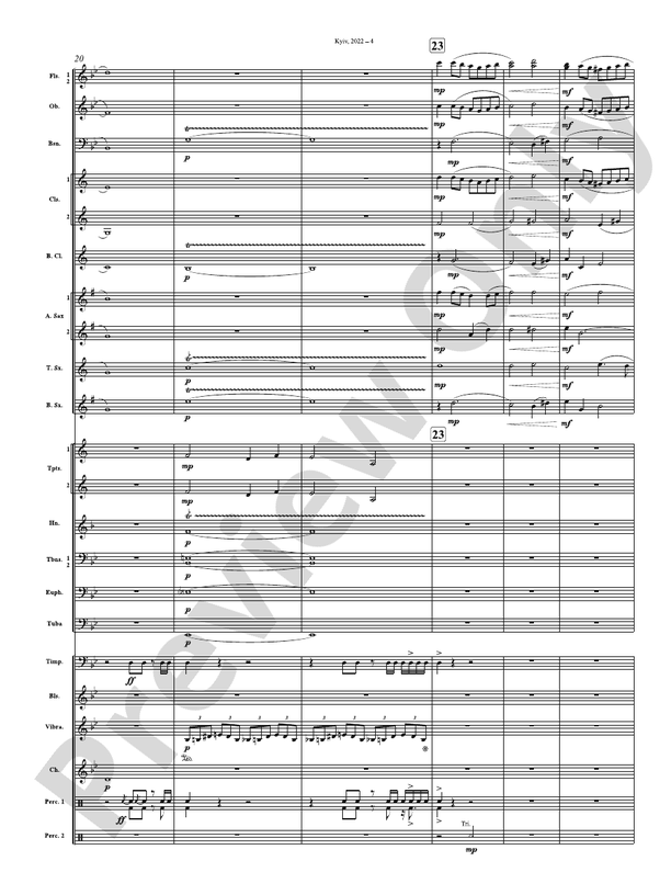 Kyiv, 2022 (Alfreds) - Concert Band Conductor Score & Parts (Digital Download)