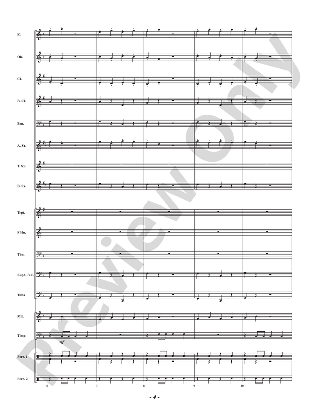 Funfair Day! - Concert Band Conductor Score & Parts (Digital Download)