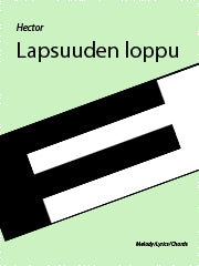 Lapsuuden loppu - Melody/Lyrics/Chords (Digital Download)