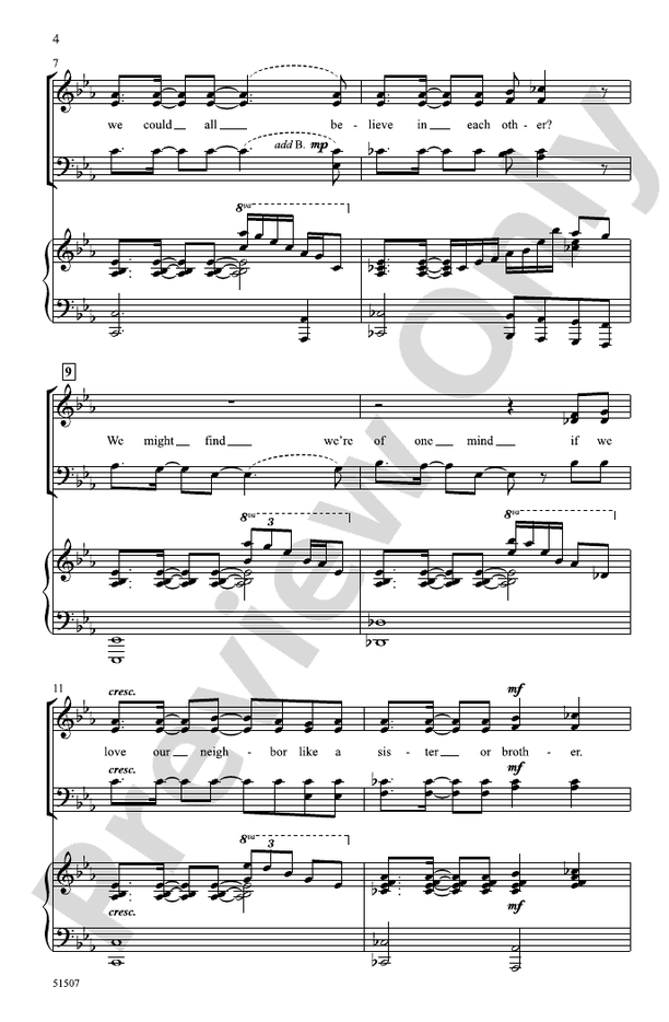 Stronger Together - SATB Choral Octavo (Digital Download)