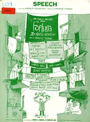 Speech (from 'Fortuna') - PVG (Digital Download)