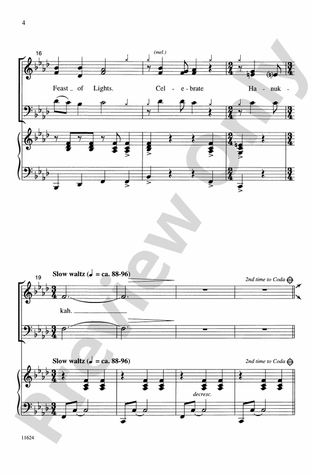 Celebrate the Feast of Lights – 3-Part Mixed Choral Octavo (Digital Download)