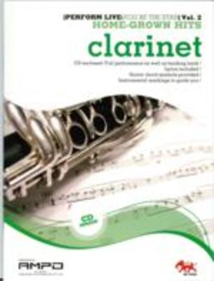 Perform Live 2 Home Grown Hits Clarinet Bk/Cd -