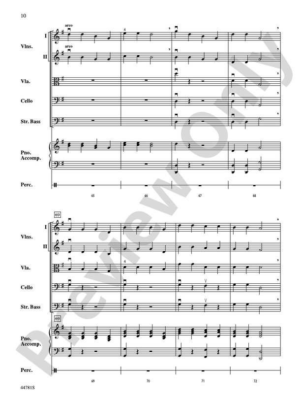 German Christmas Carols - String Orchestra Conductor Score & Parts (Digital Download)