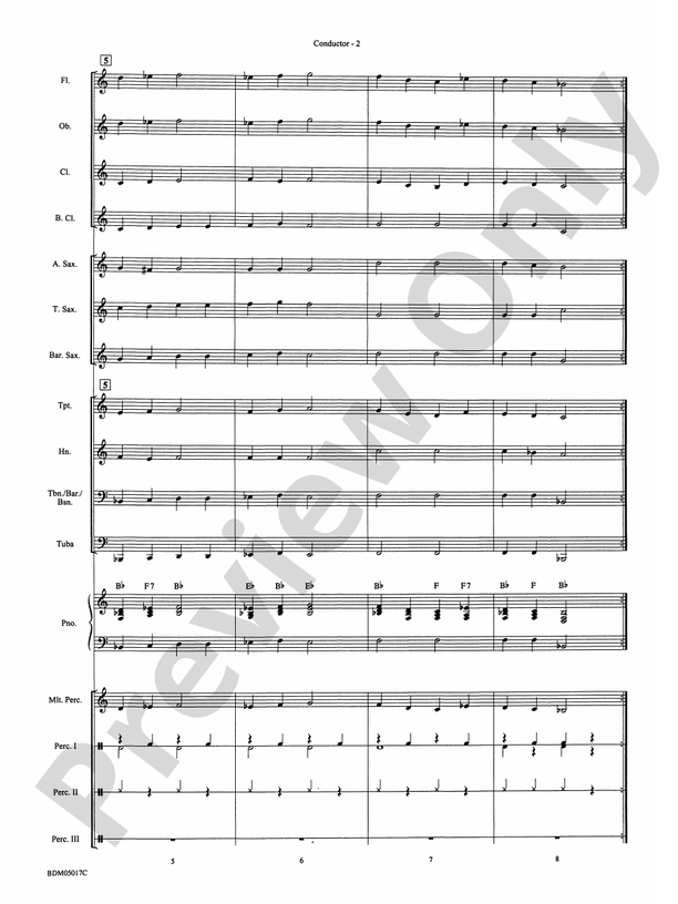Belwin Very Beginning Band Kit #1 - Concert Band Conductor Score & Parts (Digital Download)