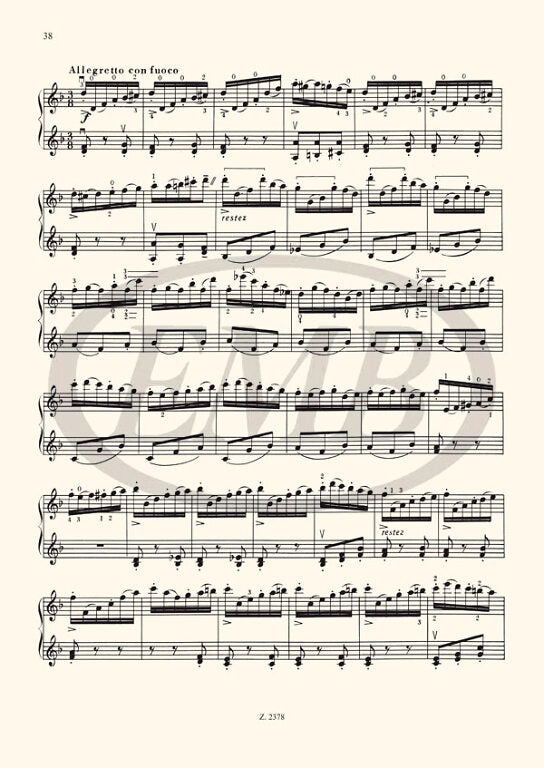 Feigerl - 24 Exercises in 24 Tonalities Volume 2 - Violin/2nd Violin Accompaniment EMB Z2378