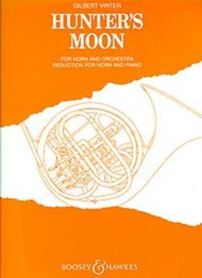 Vinter - Hunter's Moon - Horn/Piano Accompaniment Boosey & Hawkes M060028755