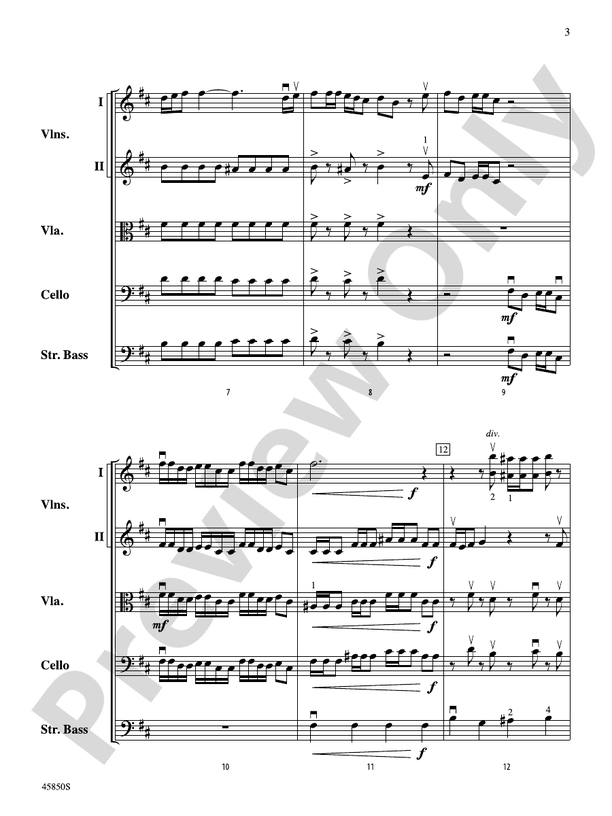 A Danny Elfman Spooktacular - String Orchestra Conductor Score & Parts (Digital Download)