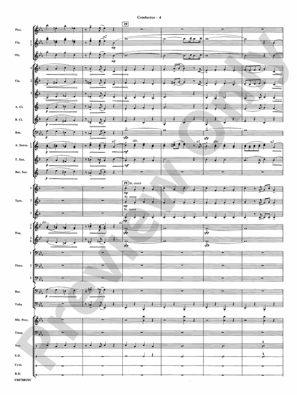 Leroy Anderson -- A Legacy in Sound - Concert Band Conductor Score & Parts (Digital Download)