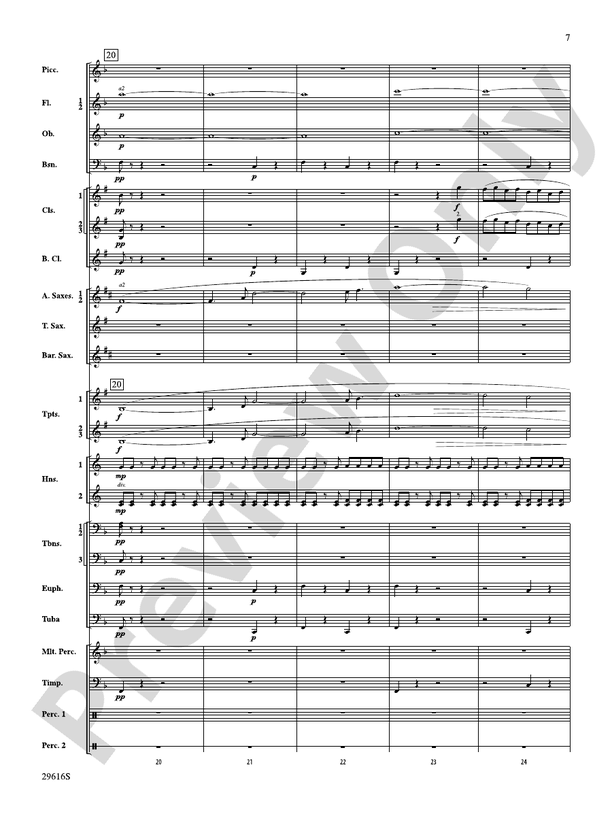 Harry Potter and the Order of the Phoenix, Suite from - Concert Band Conductor Score & Parts (Digital Download)