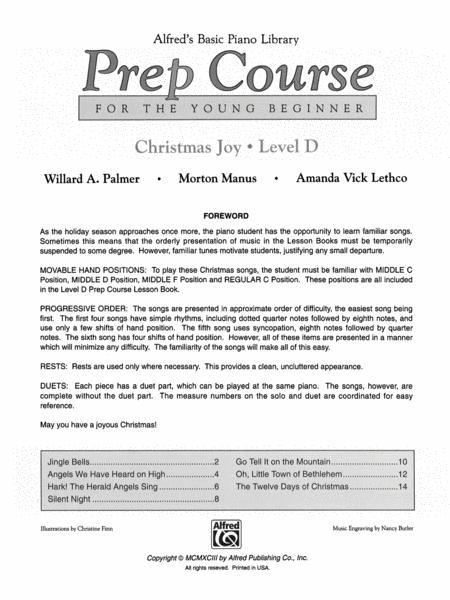 ABPL Prep Course Christmas Joy! D