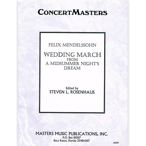 Mendelssohn - Wedding March - Full Orchestra Score/Parts arranged by Rosenhaus Masters Music M981990