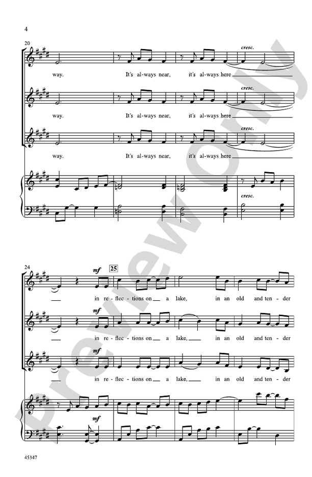 Light, You Will Have – SSA Choral Octavo (Digital Download)