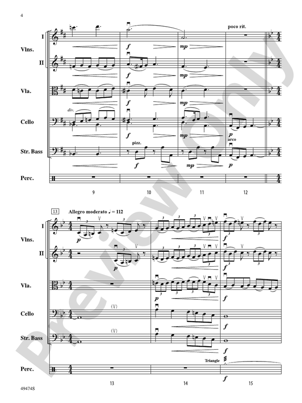 Voyagers We, Undaunted - String Orchestra Conductor Score & Parts (Digital Download)