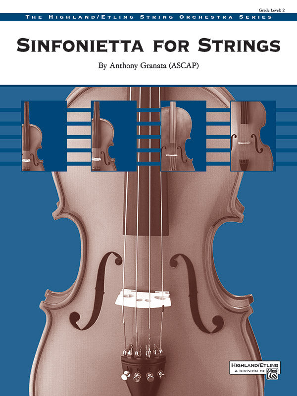 Sinfonietta for Strings SO Gr 2 Granata Anthony