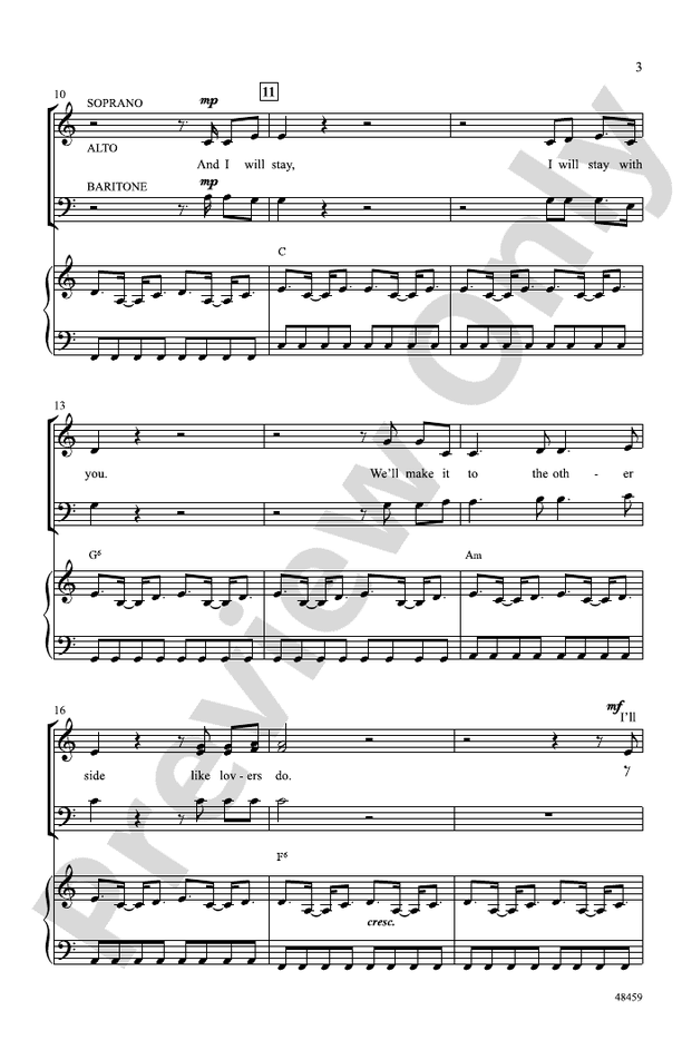 Don't Give Up on Me – SAB Choral Octavo (Digital Download)