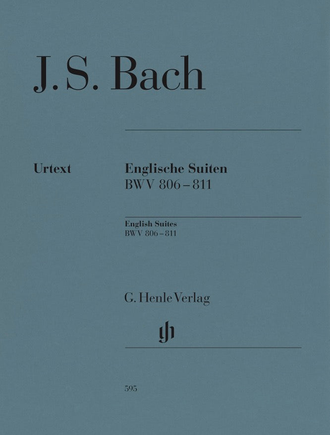 J S Bach - English Suites BWV 806-811 - Piano Solo - G Henle Verlag