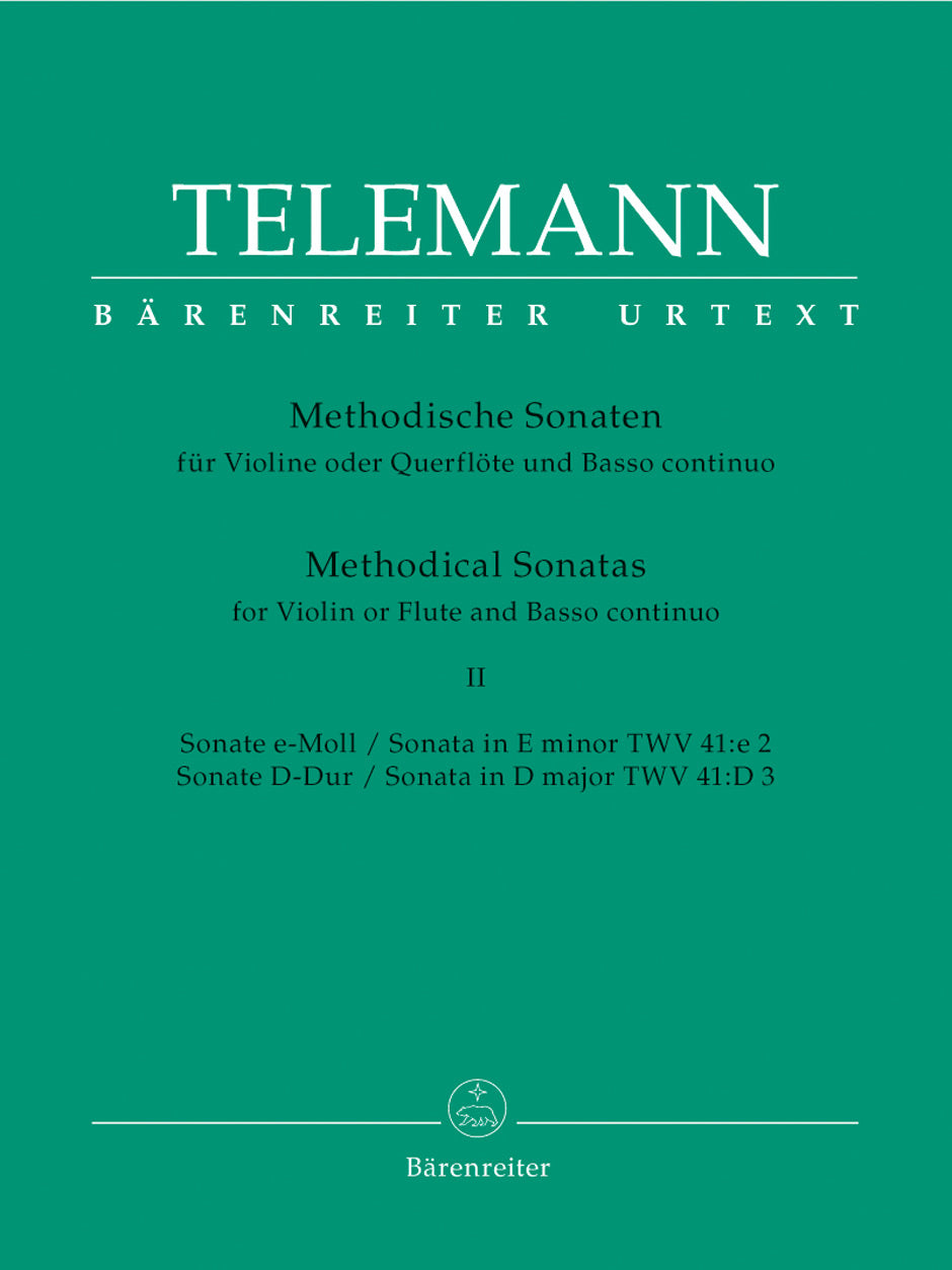 Twelve Methodical Sonatas Volume 2 Flute/Piano