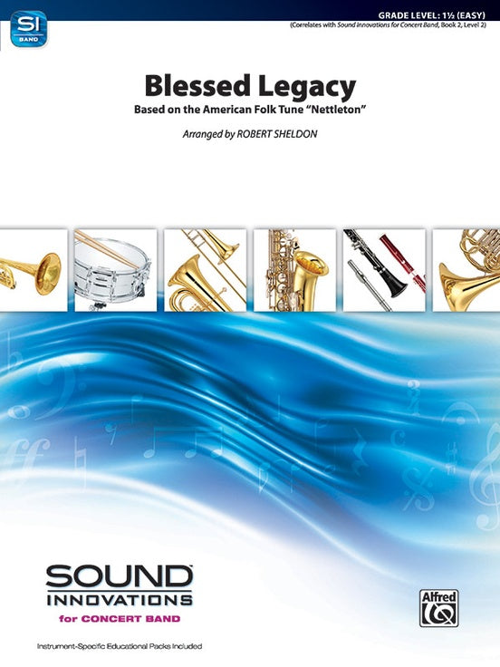 Blessed Legacy - Concert Band Conductor Score & Parts (Digital Download)