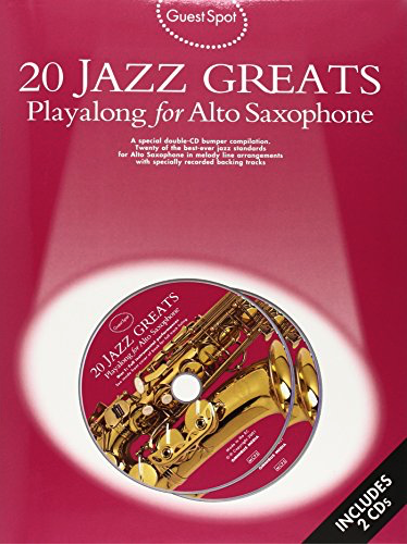 Guest Spot 20 Jazz Greats - Alto Saxophone/Audio Access Online Music Sales AM970464