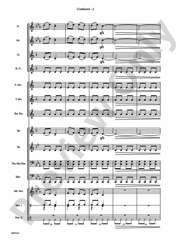Bartok Suite (from For Children) - Concert Band Conductor Score & Parts (Digital Download)