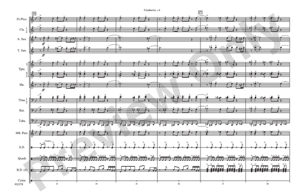 Big Noise from Winnetka – Marching Band Conductor Score & Parts (Digital Download)