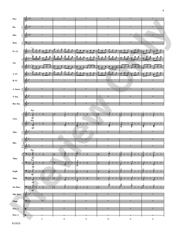 The Irish Washerwoman (from the Irish Suite) - Concert Band Conductor Score & Parts (Digital Download)